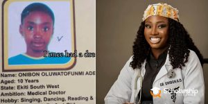 This girl graduated as a veterinary physician, satisfying her youth dream because the age of 10