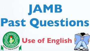 Usage of English JAMB Past Questions and Answers