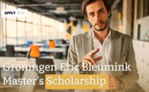 2027 Eric Bleumink Scholarship in the Netherlands– Edugist