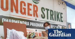 ‘I’m sorry but I’m unable to speak’: hero of India’s Cockroach party compromises on 19th day of cravings strike