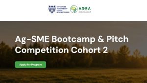 AG-SME Bootcamp & Pitch Competition 2026 For Nigerians|1m Grant with Full Sponsorship