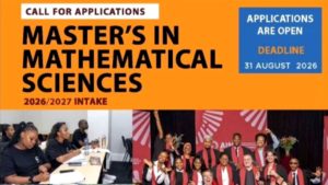 Goals Masters in Mathematical Sciences Scholarship 2026/27|Fully Moneyed